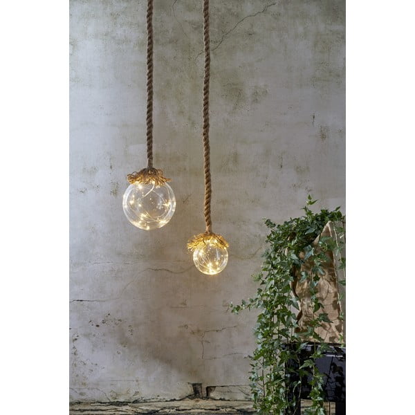 Jutta függő LED dekoráció, ø 10 cm - Star Trading-image-2