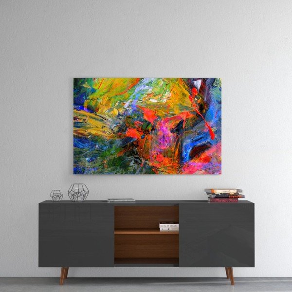 Color Burst üvegkép, 72 x 46 cm - Insigne-image-1