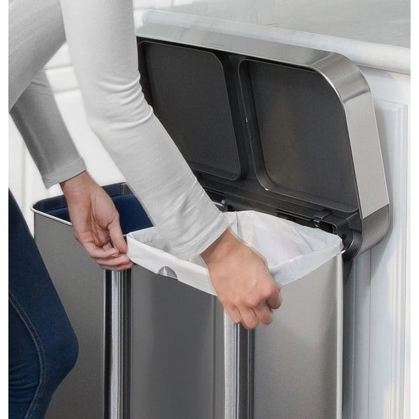 Összehúzható szemeteszsák készlet 20 db-os 35 l H – simplehuman-image-1