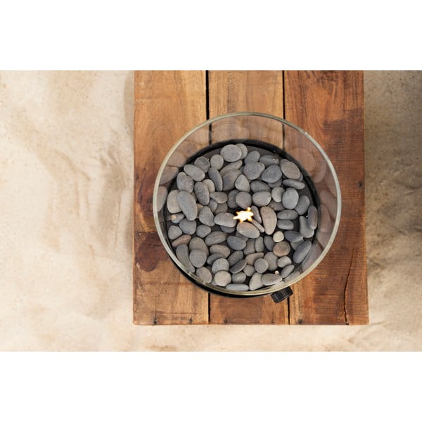 Original fekete gázlámpa, magasság 30,5 cm - Cosi-image-2