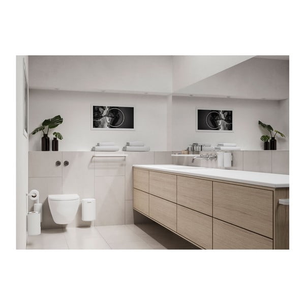 Rim fehér fali wc-papír tartó - Zone-image-1