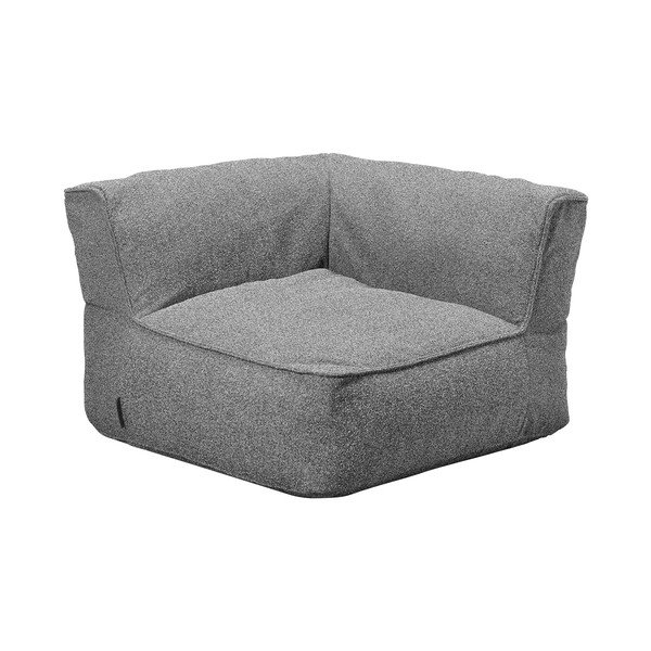 Szürke kerti kanapé modul (variálható sarok) Grow – Blomus