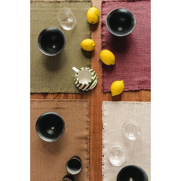 Pamut tányéralátét szett 2 db-os 38x50 cm Handloom – Lorena Canals-image-1