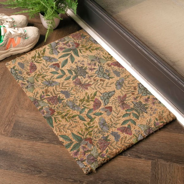 Kókuszrost lábtörlő 40x60 cm Midnight Garden x Celia Battaini – Artsy Doormats-image-1