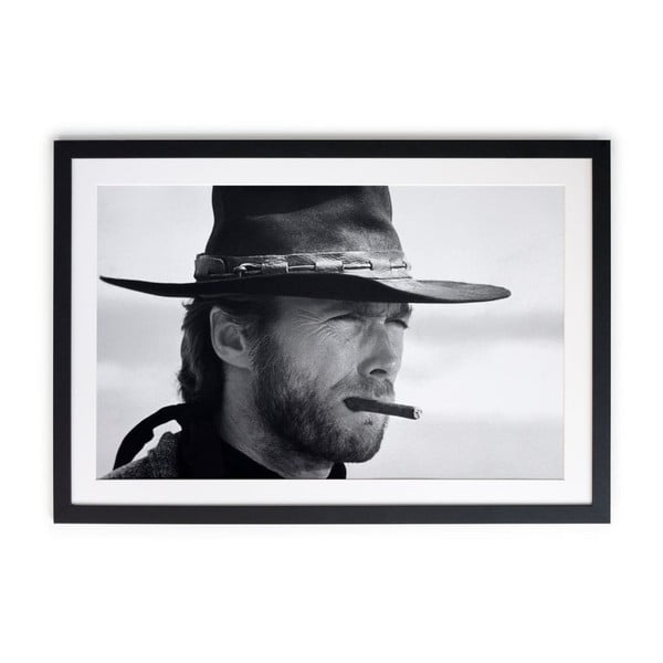 Eastwood fekete-fehér plakát, 40 x 30 cm - Little Nice Things
