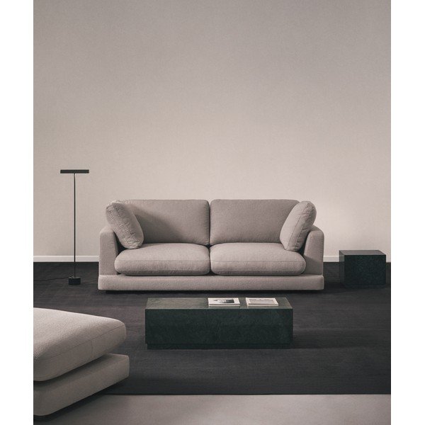Zöld márvány dohányzóasztal 50x100 cm Sorein – Kave Home-image-1
