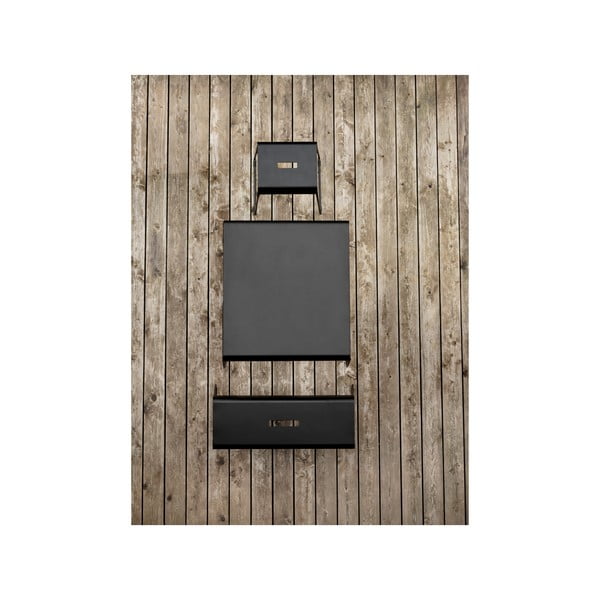 Fekete fém ülőkés cipőtartó A-Bench – Zone-image-3