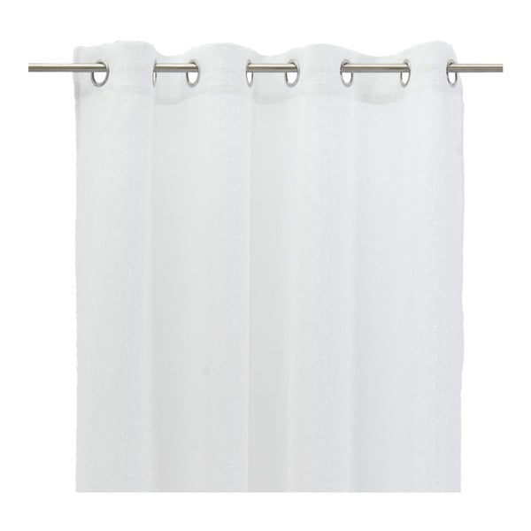 Fehér fényáteresztő függöny 140x260 cm Flat – Casa Selección