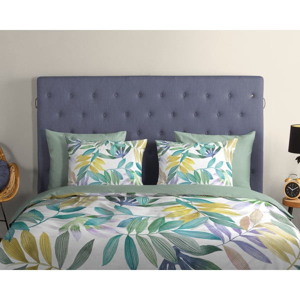 Zöld egyszemélyes pamut ágyneműhuzat 140x200 cm Marcus – Good Morning-image-2