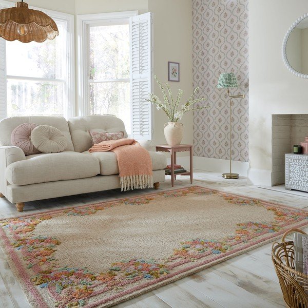Kézi szövésű gyapjú szőnyeg 160x230 cm Elise Floral  – Flair Rugs-image-1