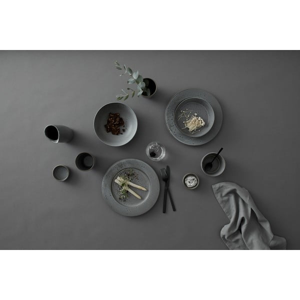 Szürke kerámia tejkiöntő 500 ml Grey/Grey – Bitz-image-1