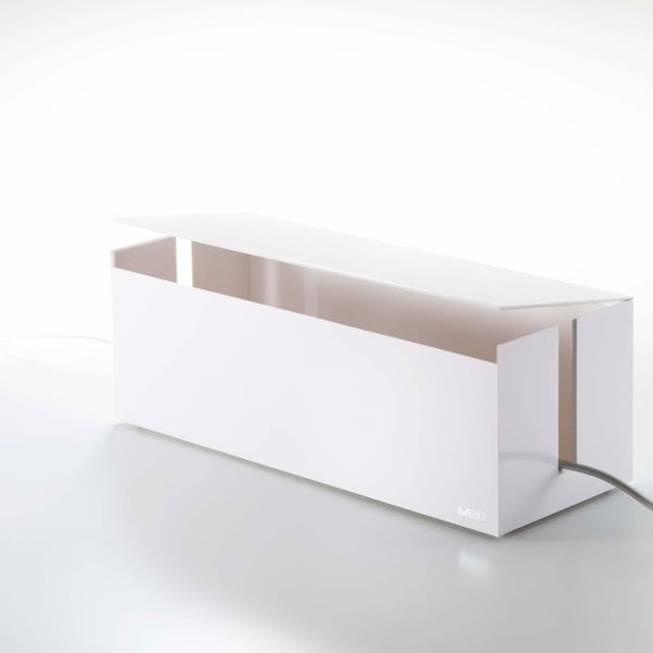 Web Cable Box fehér doboz töltőknek- YAMAZAKI-image-3