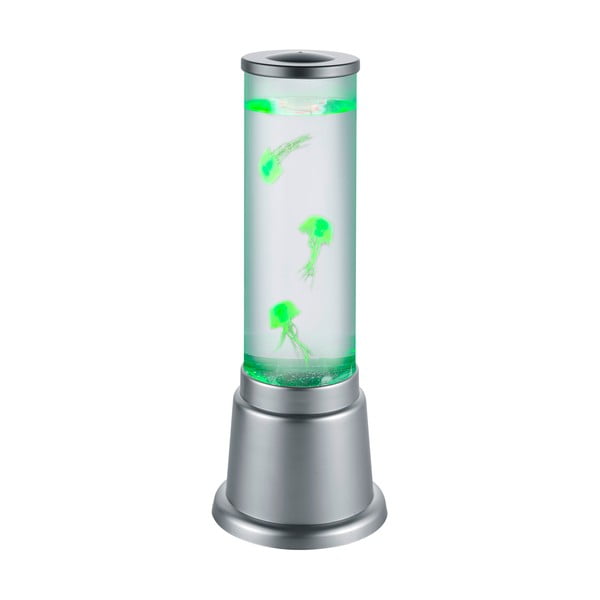 Ezüstszínű LED asztali lámpa (magasság 36 cm) Jelly – Trio