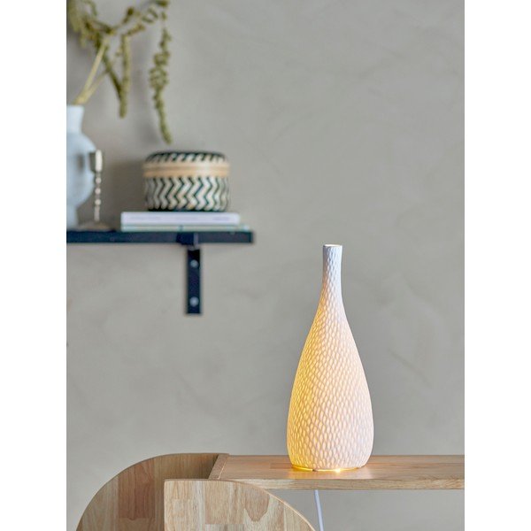 Fehér asztali lámpa (magasság 32 cm) Pela – Bloomingville-image-1