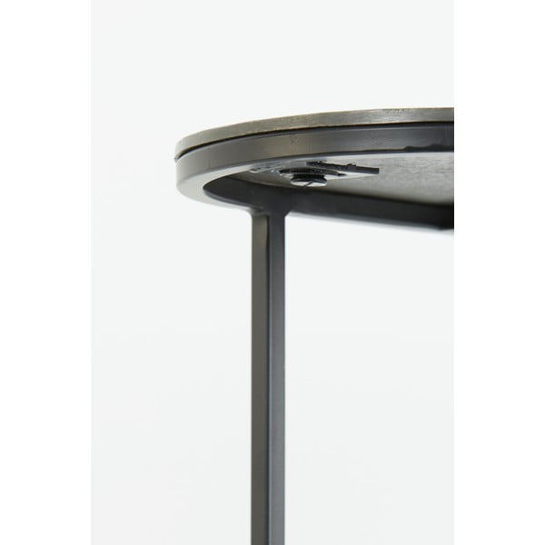 Fém tárolóasztal szett 2 db-os 26x53 cm Bocov – Light & Living-image-4