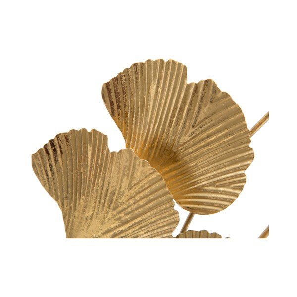 Wind Leaf fém szobor aranyszínű dekorral - Mauro Ferretti-image-3