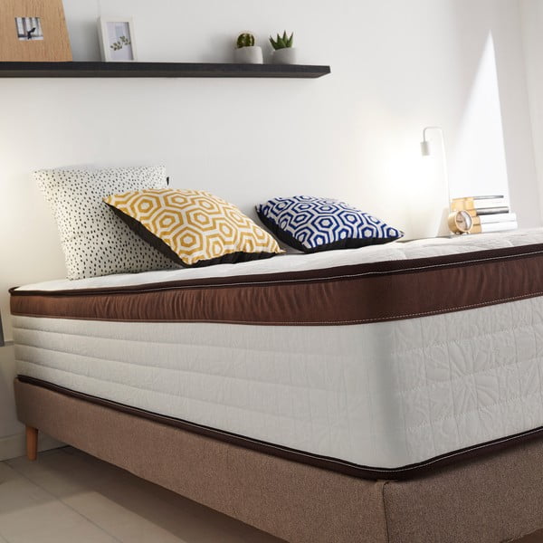 Közepes keménységű-extra kemény kétoldalas-hőszabályozó hab matrac 140x200 cm Royal Multicare – Moonia-image-3
