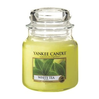 White Tea illatgyertya, égési idő 65 óra - Yankee Candle