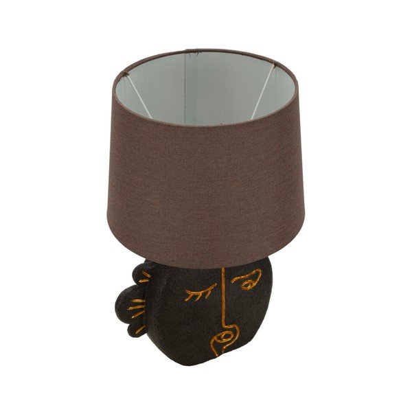 Barna asztali lámpa textil búrával (magasság 39,5 cm) Tribal – Mauro Ferretti-image-2