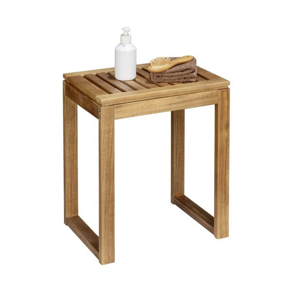 Natúr színű akácfa ülőke Fondi – Wenko-image-4