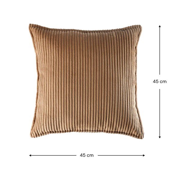 Barna kordbársony párna gyerek kanapéhoz Block – Wigiwama-image-4