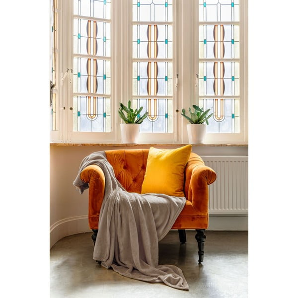 Barna mikroplüss takaró, 150 x 200 cm - Tiseco Home Studio-image-1