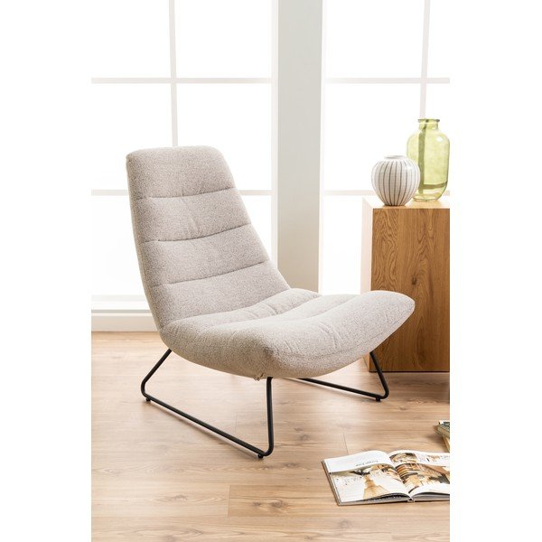 Bézs relaxációs fotel Milford - Actona-image-1