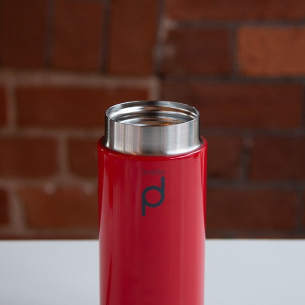 Vacuum piros rozsdamentes acél vákuumos termosz, 200 ml - Pioneer-image-3