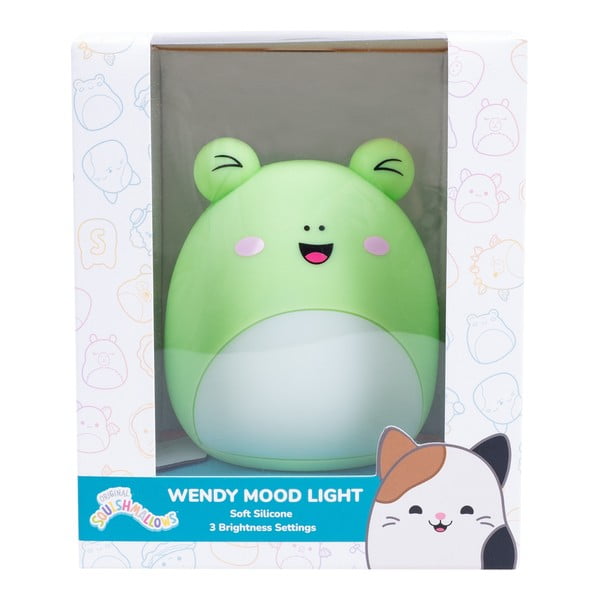 Zöld gyerek éjjelilámpa Fizz Wendy – SQUISHMALLOWS-image-4