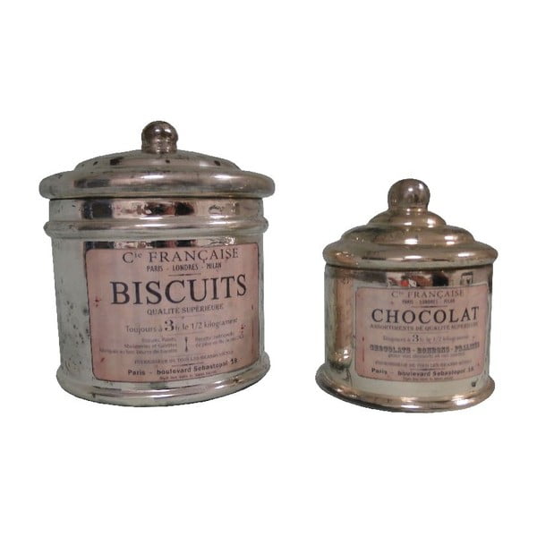 Biscuits 2 darab tárolóedény - Antic Line