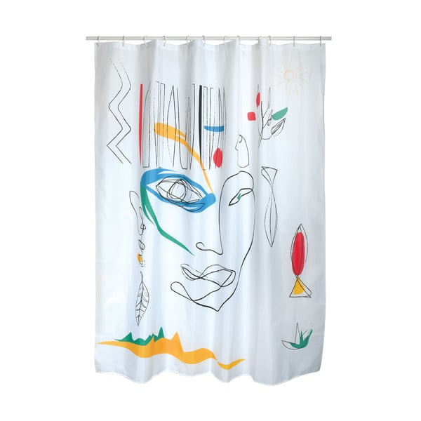 Zuhanyfüggöny 180x200 cm Faces – Spirella