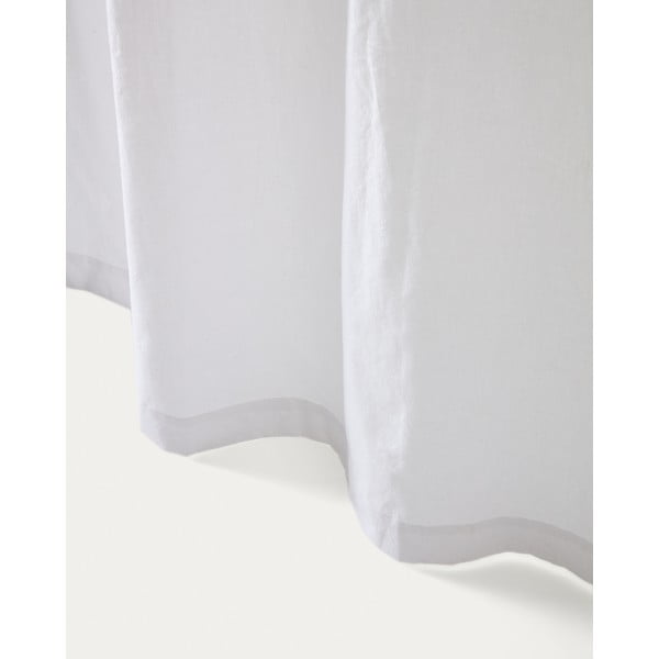 Fehér függöny 135x270 cm Zelda – Kave Home-image-1