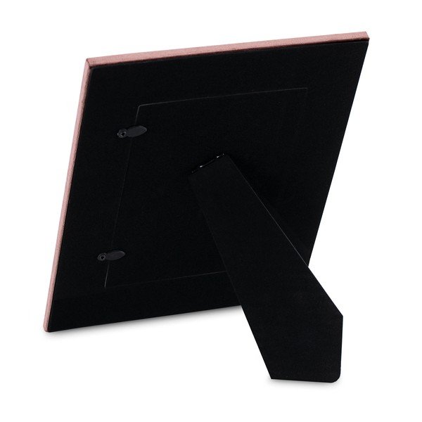 Rózsaszín műanyag álló képkeret 21x26 cm Velvo – Restilo-image-3