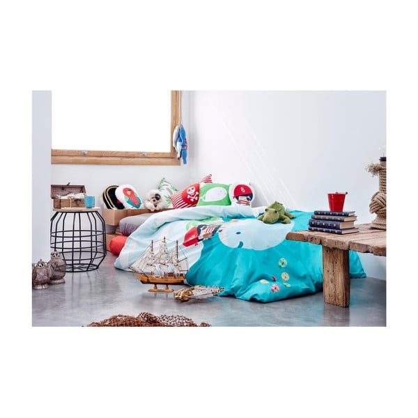 Pirata kispárna 100% pamutból, 40 x 30 cm - Happynois-image-2