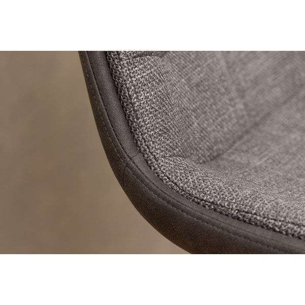 Szürke forgó bárszék szett 2 db-os 95 cm Adisa – Actona-image-4