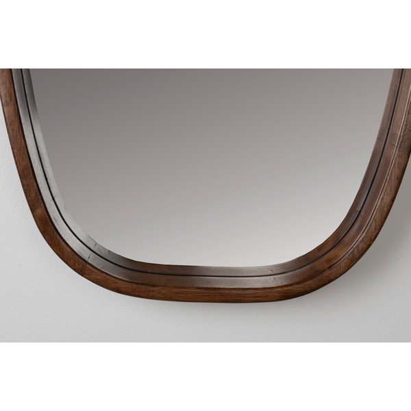 Fali tükör tömörfa kerettel 40x80 cm Nyko – White Label-image-2