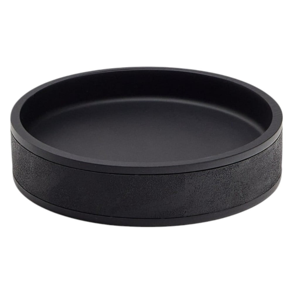 Fekete poligyanta szappantartó Sisel  Kave Home