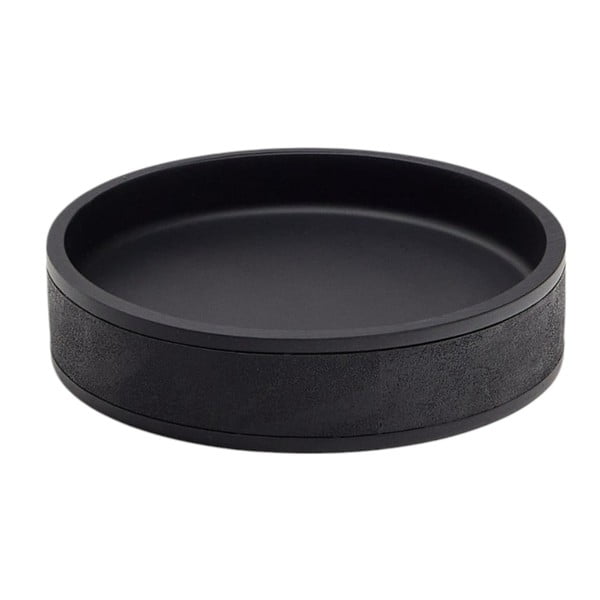 Fekete poligyanta szappantartó Sisel – Kave Home