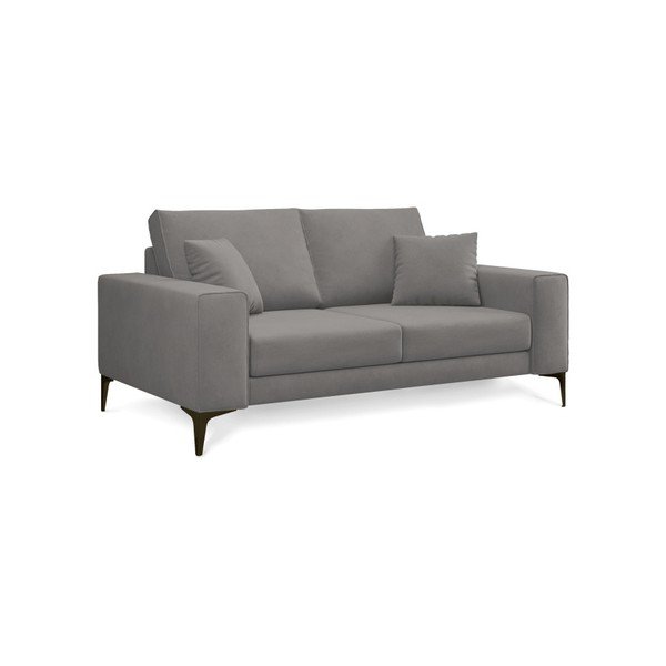 Lugano szürke kétszemélyes kanapé - Cosmopolitan Design-image-4