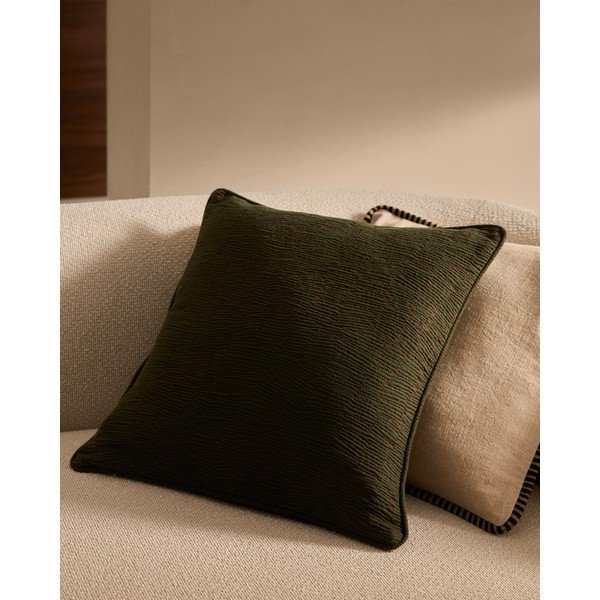 Jacquard párnahuzat 45x45 cm Labid – Kave Home-image-1