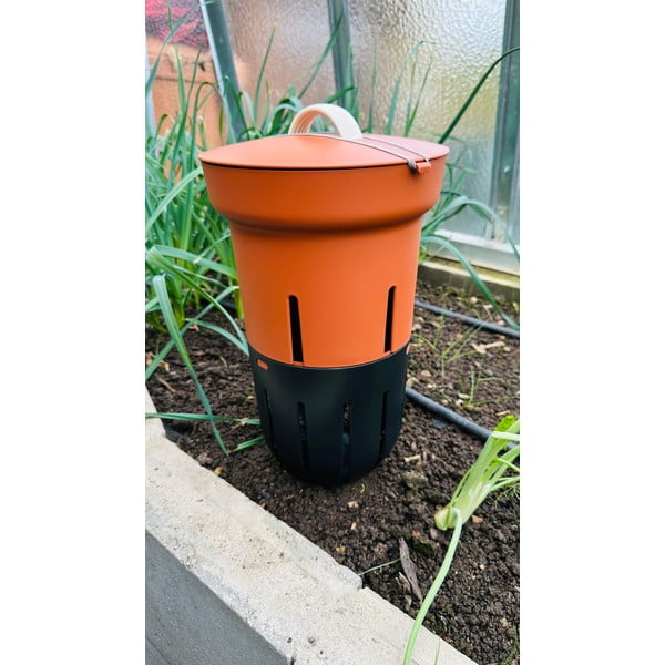 Terrakotta színű komposztáló – Plastia-image-2