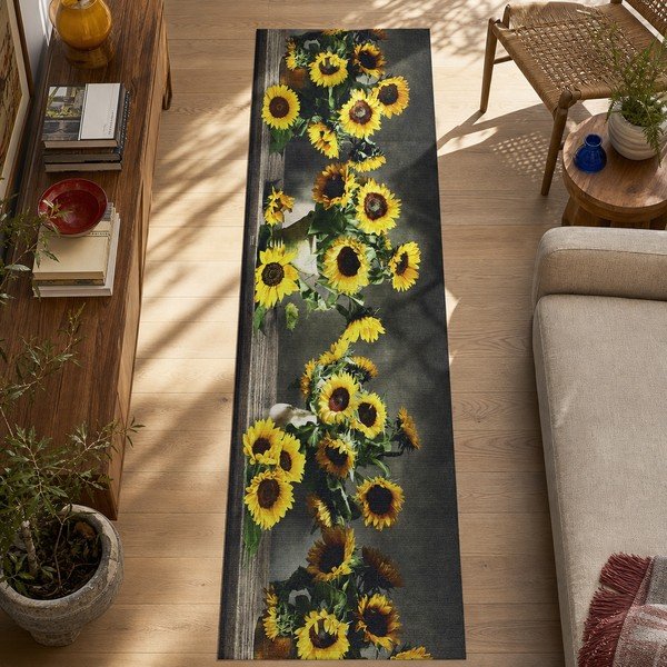 Ricci Sunflowers futószőnyeg, 52 x 200 cm - Universal-image-3
