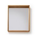 Sunday teakfa tükör, 80 x 65 cm - Kave Home