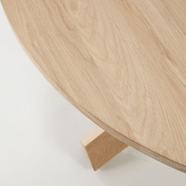Nori tölgyfa asztal, ø 120 cm - Kave Home-image-1