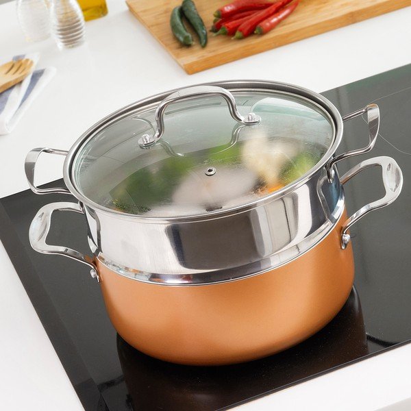 Copper-Effect főzőedény készlet - InnovaGoods-image-1