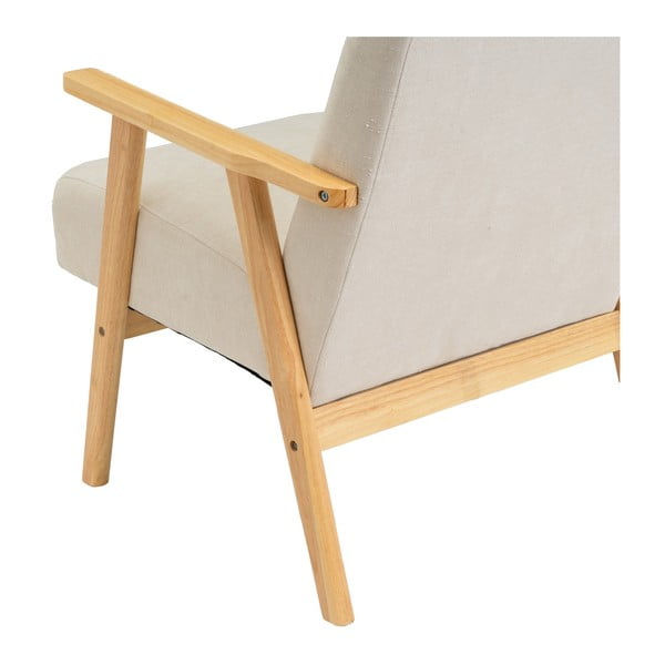 Fehér zsenília fotel Vintage – Casa Selección-image-4