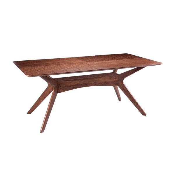 Helga diófa mintás étkezőasztal, 180 x 95 cm - sømcasa-image-2