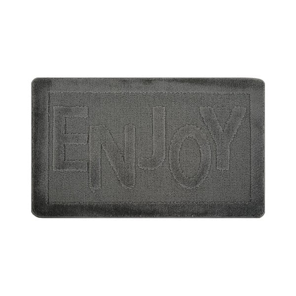 Antracitszürke fürdőszobai kilépő 60x100 cm Enjoy – Foutastic