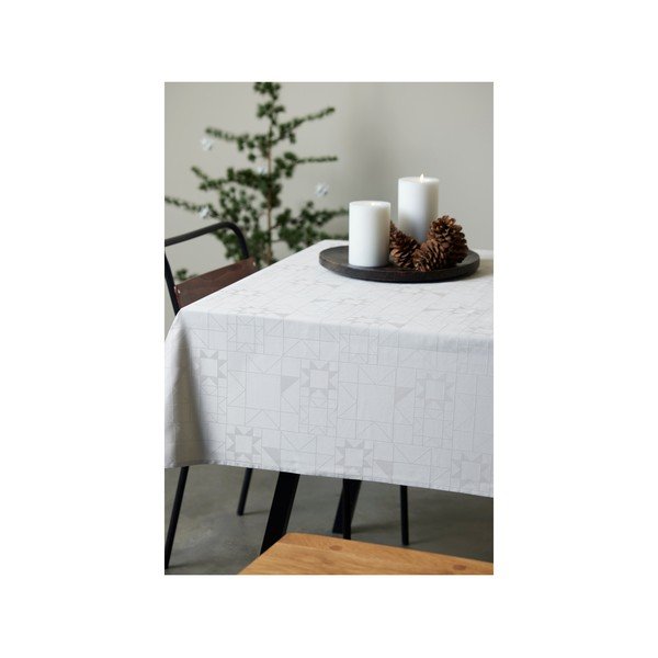 Damaszt asztalterítő ø 160 cm Star Damask – Södahl-image-2