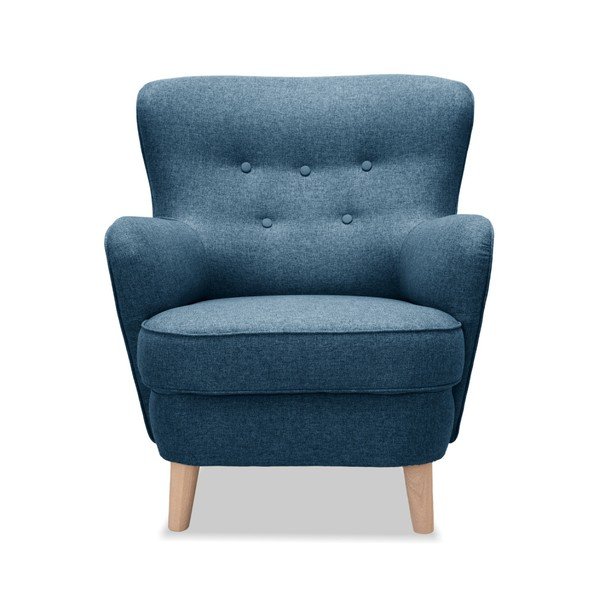 Eden kék füles fotel - Vivonita-image-1